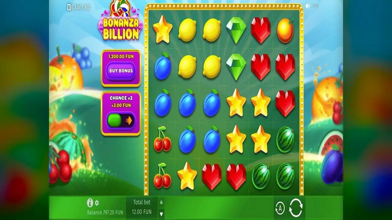 Bonanza Billion by BGaming — game screen