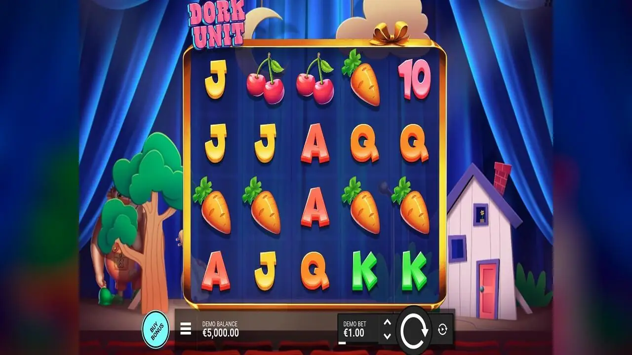 Dork Unit by Hacksaw Gaming — game screen