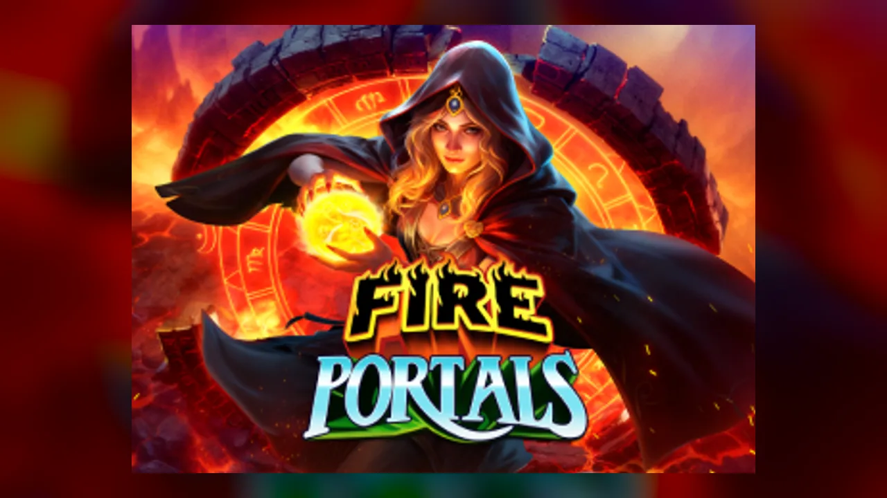 Fire Portals cover art by Pragmatic Play, as the game appears in a casino lobby