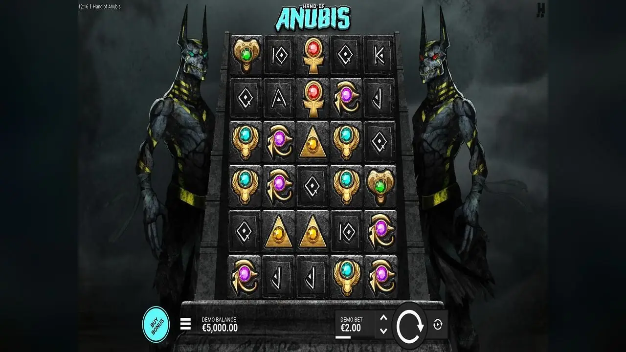 Hand of Anubis by Hacksaw Gaming — game screen