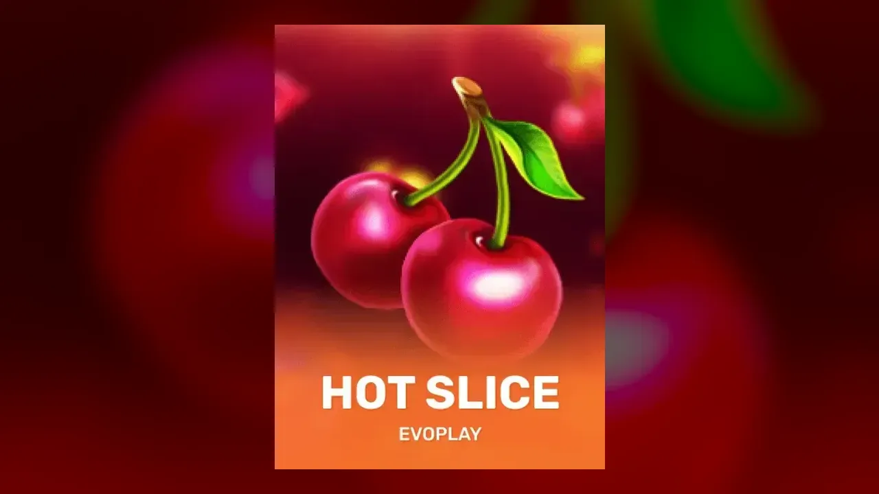 Hot Slice cover art by Evoplay, as the game appears in a casino lobby
